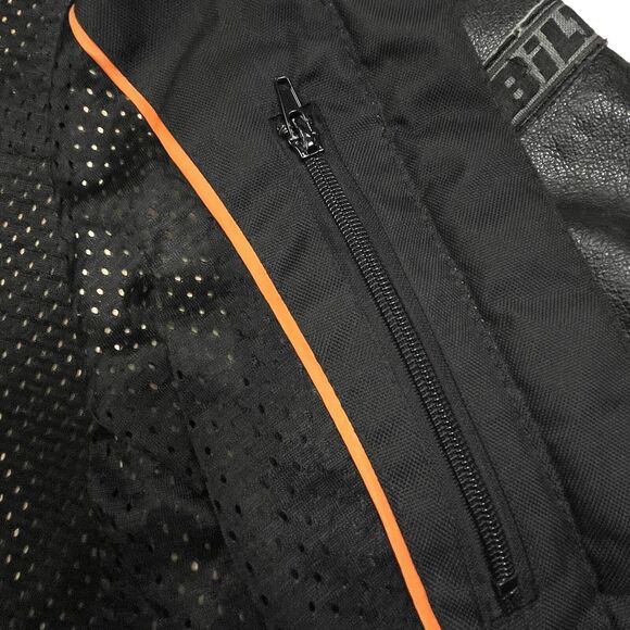 Custom Bilt Leather Motorcycle Jacket Padded with Liner Brown Size S - M * - Picture 14 of 16